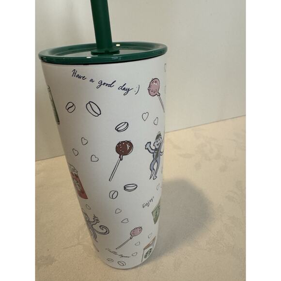 Starbucks X Roller Rabbit Stainless Steel Tumbler Cup Holiday Christmas 2025 - Picture 7 of 10